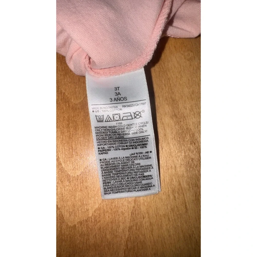 Old Navy‎ Pink Cotton Tank Romper Jumpsuit Shorts Girls Size 3T